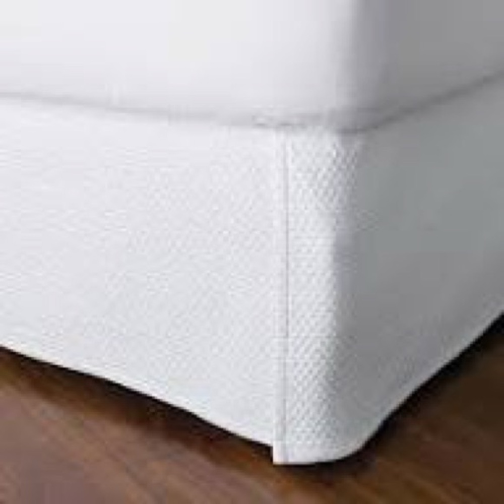 Company Store Madelyn Cotton Diamond Matelasse Bedskirt - Size Twin